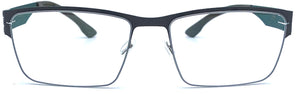 ic! Berlin Hania L. Boulder Spruce 56-15 - occhiale da Vista Nero foto frontale