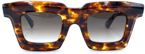 Folc Mika Demi - occhiale da Sole Avana maculato foto frontale