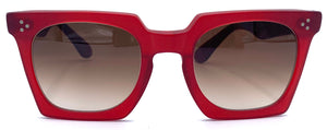 Indie Eyewear Indie 403 51-21 - occhiale da Sole Rosso foto frontale