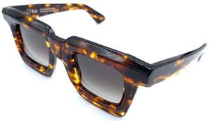 Folc Mika Demi - occhiale da Sole Avana maculato foto laterale