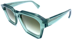 Folc Marcel - occhiale da Sole Verde traslucido foto laterale