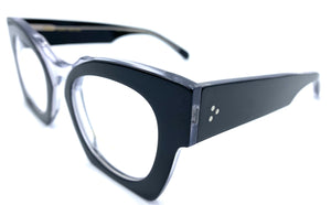 Indie Eyewear 1470 C1210  - occhiale da Vista Nero foto laterale