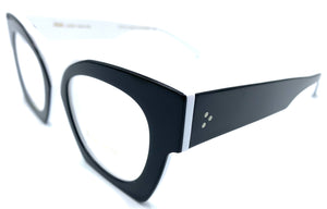 Indie Eyewear 1470 C006  - occhiale da Vista Nero foto laterale