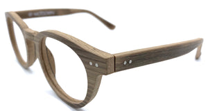 E-Wooden E1001 SC39  - occhiale da Vista Marrone foto laterale