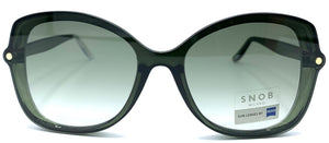 Snob Tigresse snv166C03 Z  - occhiale da Sole Verde foto laterale