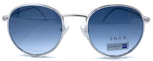 Snob Pigi snv42M  - occhiale da Sole Argento foto laterale