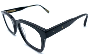 Steve McQueen Terrence 028 Black  - occhiale da Vista Nero foto laterale