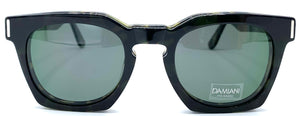 Damiani Mas171 UH05  clip sole - occhiale da Vista Verde foto laterale