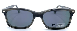 Damiani Mas150 C853  clip sole - occhiale da Vista Verde foto laterale
