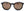 Damiani Mas148 C027  clip sole - occhiale da Vista Marrone Maculato foto laterale