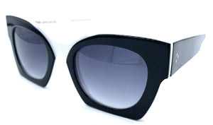 Indie Eyewear 1470 C006 - occhiale da Sole Nero foto laterale