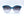 Indie Eyewear Vintage 3268 c3616 - occhiale da Sole Blu foto laterale