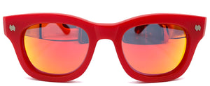 Indie Eyewear 1450 C15 - occhiale da Sole Rosso foto laterale