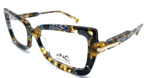 Mic Temporale C4  - occhiale da Vista Marrone Maculato foto laterale