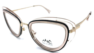 Mic Clorofilla C3  - occhiale da Vista Oro foto laterale