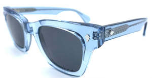 Pewpols Meriner col Fowder Blue - occhiale da Sole Azzurro foto laterale