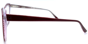 Damiani St210 C833  - occhiale da Vista Rosso foto laterale
