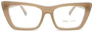 Indie Eyewear 1467 C.55 - occhiale da Vista Beige foto frontale