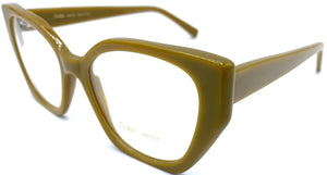 Indie Eyewear 1482 C. 76 - occhiale da Vista Ocra foto laterale