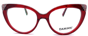 Damiani St613 C440  - occhiale da Vista Rosso foto frontale