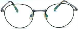 Steve McQueen Liberty - occhiale da Vista Argento e Verde foto frontale