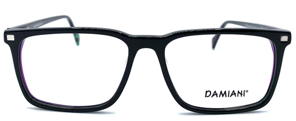 Damiani Mas175 C34  clip sole - occhiale da Vista Nero foto frontale