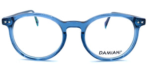 Damiani Mas148 C483  clip sole - occhiale da Vista Blu foto frontale