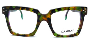 Damiani Mas173 L86  Clip sole - occhiale da Vista Verde foto frontale