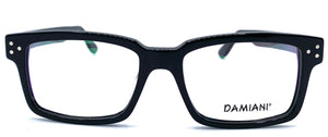 Damiani Mas162 C34  clip sole - occhiale da Vista Nero foto frontale
