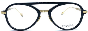 Philippe V X43 - occhiale da Vista Nero e Oro foto frontale