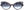 Kelinse Nancy C17 - occhiale da Sole Nero foto frontale