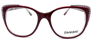 Damiani St210 C833  - occhiale da Vista Rosso foto frontale