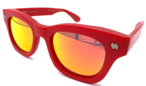 Indie Eyewear 1450 C15 - occhiale da Sole Rosso foto frontale