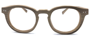 E-Wooden E1001 SC39  - occhiale da Vista Marrone foto frontale