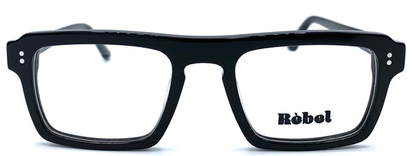 Rebel Artur C1  - occhiale da Vista Nero foto frontale