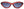 Urbanowl Iris II c2 - occhiale da Sole Rosso foto frontale