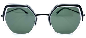X-ide Soul C1 - occhiale da Sole Verde foto frontale