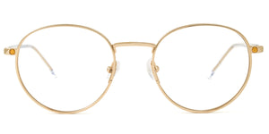 Snob Pigi 05z - occhiale da Vista Oro foto frontale