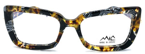 Mic Temporale C4  - occhiale da Vista Marrone Maculato foto frontale
