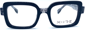 X-ide Austen 50-20 C4 - occhiale da Vista Nero foto frontale