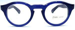 Indie Eyewear Indie 1481 47-24 C.845 - occhiale da Vista Blu foto frontale