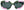Rye&Lye Nut C.3 - occhiale da Sole Verde foto frontale