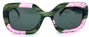 Rye&Lye Nut C.3 - occhiale da Sole Verde foto frontale