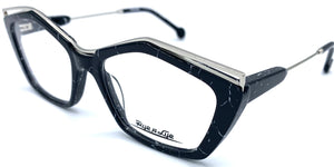Rye&Lye Micene 53-17 C1 - occhiale da Vista Nero foto laterale