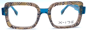 X-ide Austen 50-20 C4 - occhiale da Vista Azzurro foto frontale