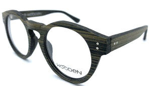 E-Wooden W1800 Sc37  - occhiale da Vista Nero foto laterale