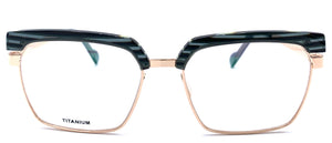 Tree Spectacles Taide titanio 3007  - occhiale da Vista Oro foto frontale
