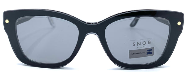Snob Glam snv137C01 Z  - occhiale da Sole Nero foto laterale