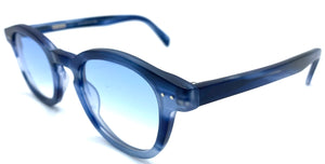 Damiani M744 015M - occhiale da Sole Blu foto laterale