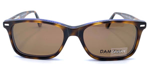 Damiani Mas150 C60-85  clip sole - occhiale da Vista Blu foto laterale